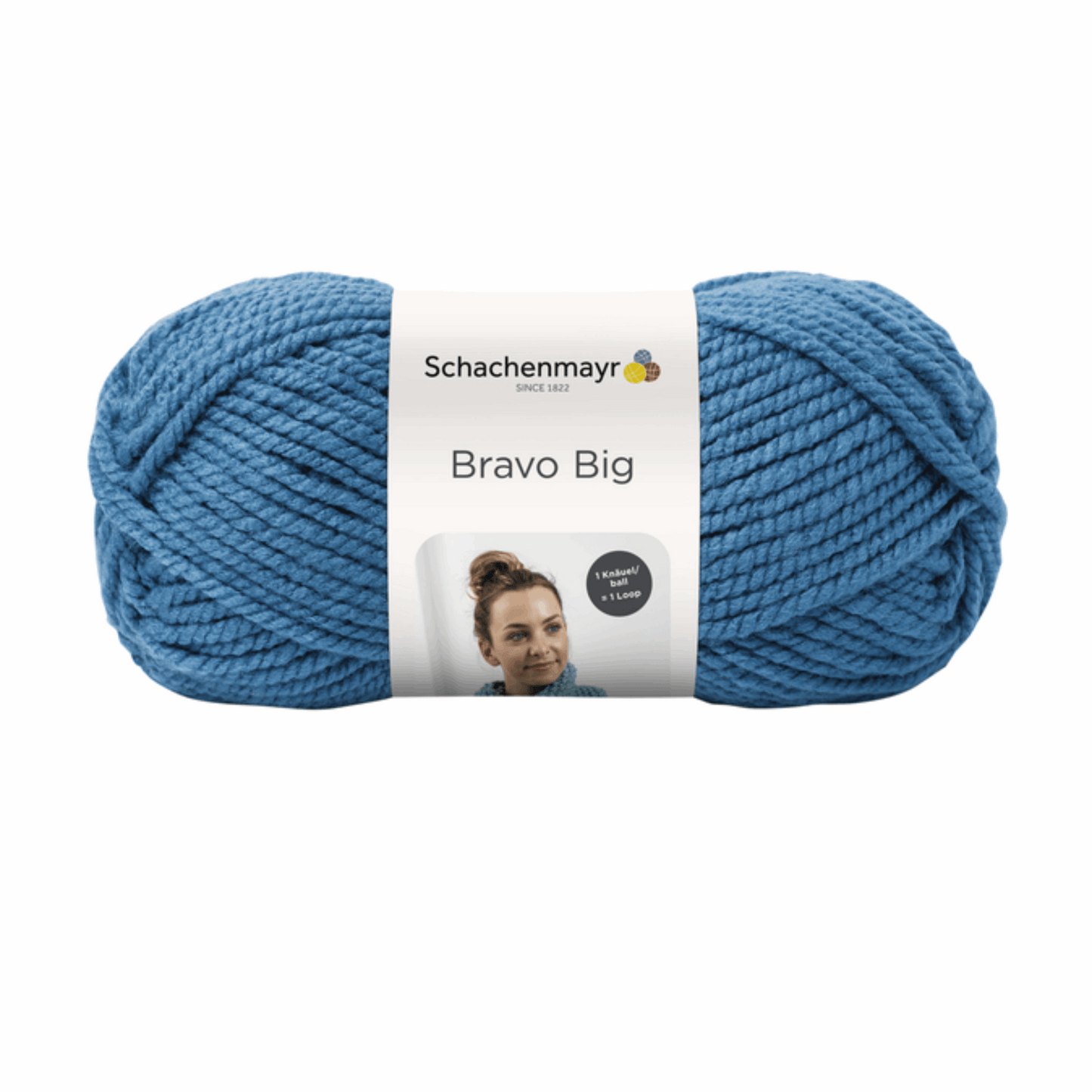 Schachenmayr Bravo Big 200g, 90705, color jeans 153