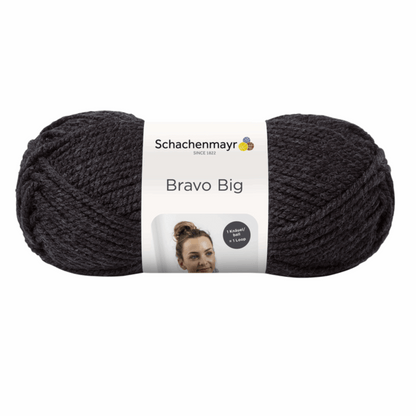 Schachenmayr Bravo Big 200g, 90705, Farbe anthrazit me 198