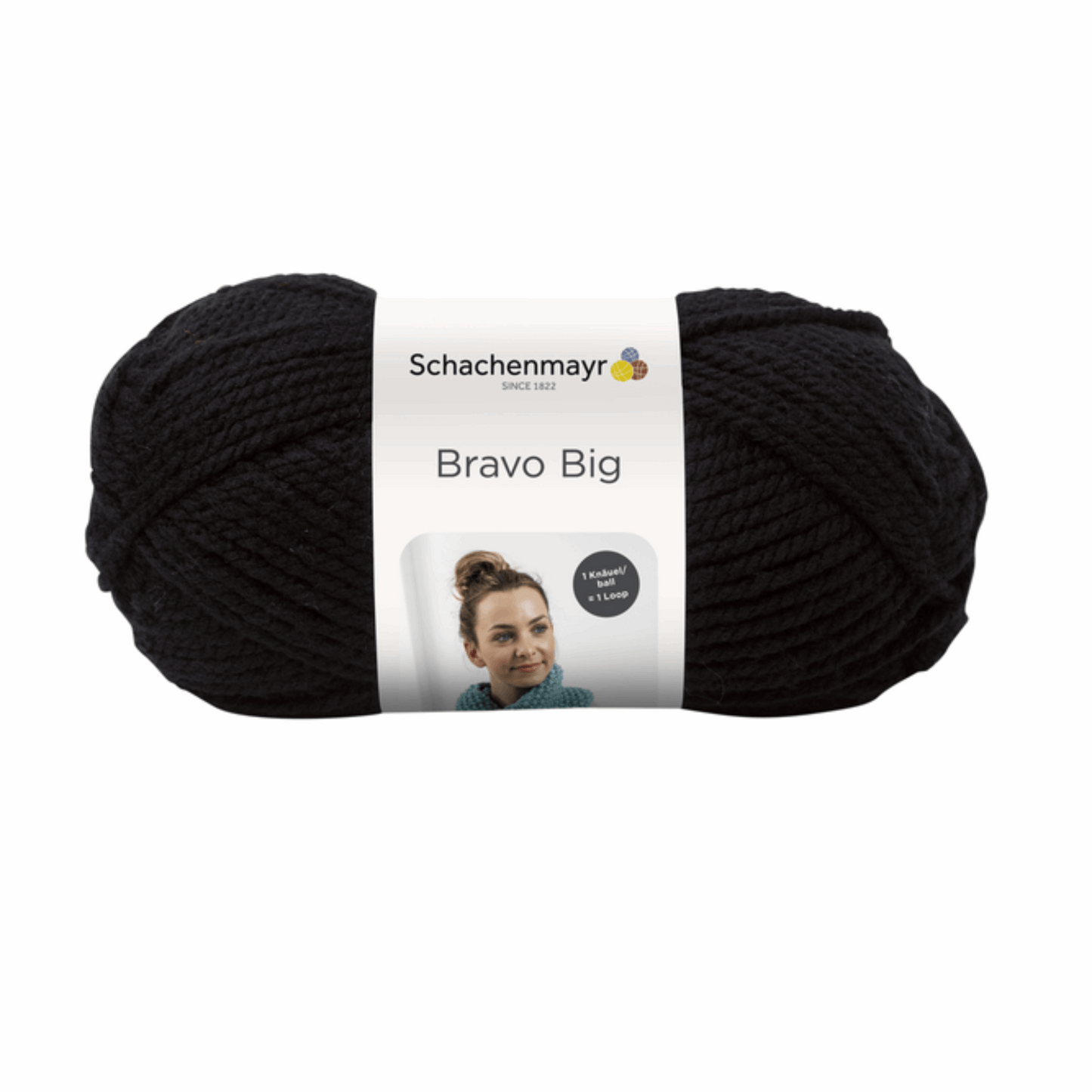 Schachenmayr Bravo Big 200g, 90705, color black 199