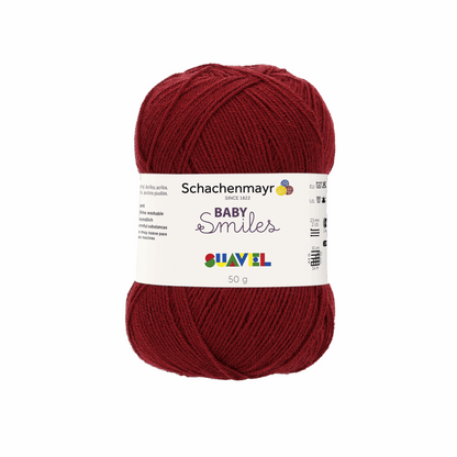 Schachenmayr Suavel 50g – Baby Smilies, 90876, color cherry 6108