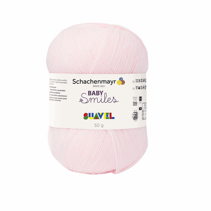 Schachenmayr Suavel 50g – Baby Smilies, 90876, color delicate pink 7520