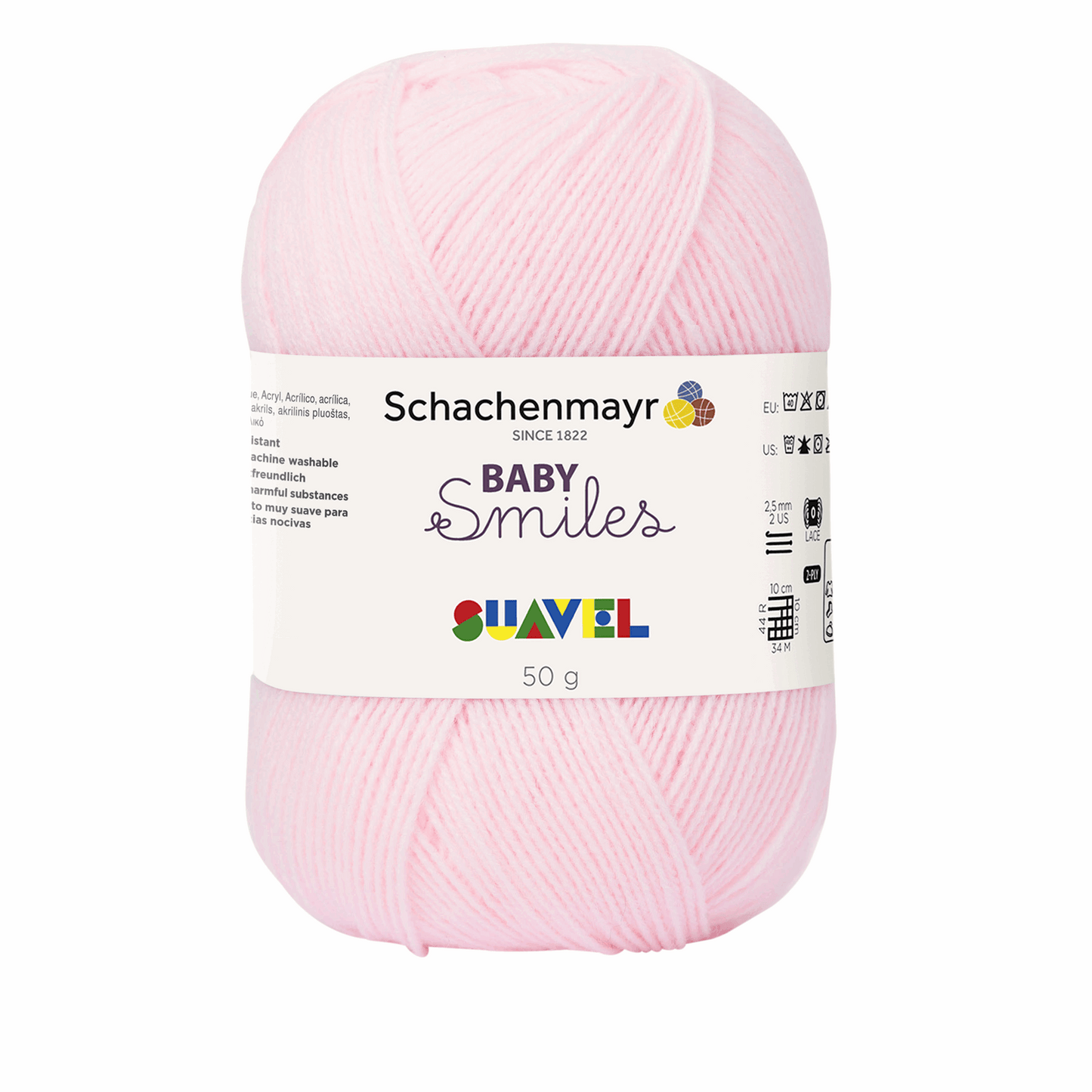 Schachenmayr Suavel 50g – Baby Smilies, 90876, color baby pink 7552