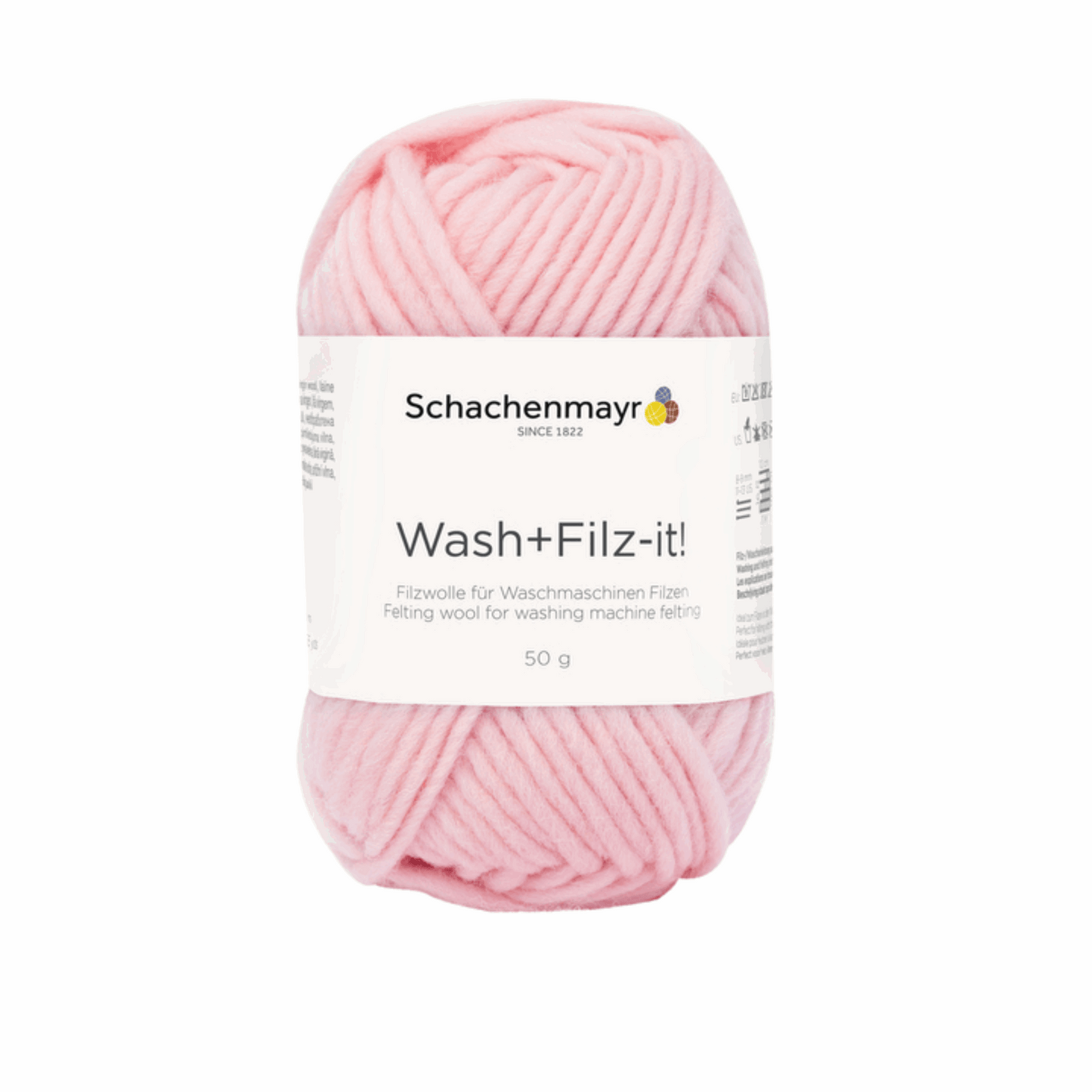 Schachenmayr Wash+Filz-It! Uni 50g, 90942, Farbe rosa 40