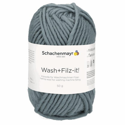 Schachenmayr Wash+Filz-It! Uni 50g, 90942, color aqua 46