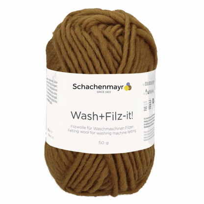 Schachenmayr Wash+Filz-It! Uni 50g, 90942, color gold 47