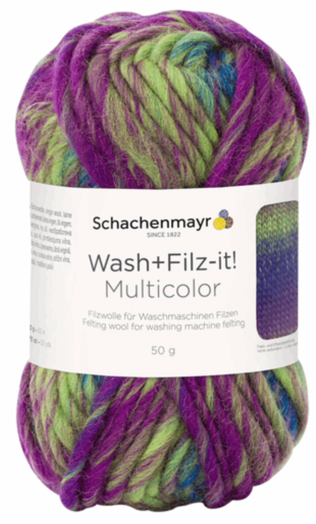 Schachenmayr Wash+Filz-It! Color 50g