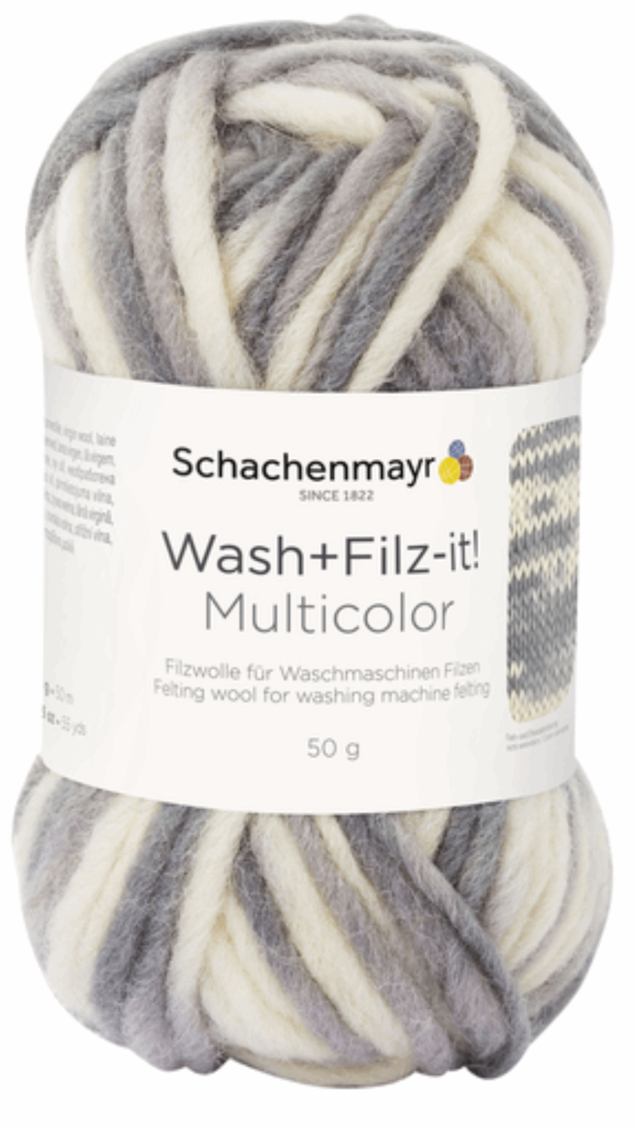 Schachenmayr Wash+Filz-It! Color 50g