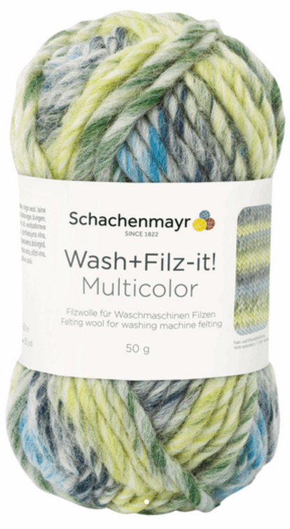 Schachenmayr Wash+Filz-It! Color 50g, 90943, color pastel yellow 253