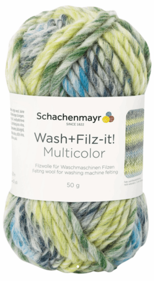 Schachenmayr Wash+Filz-It! Color 50g, 90943, Farbe pastell-gelb 253