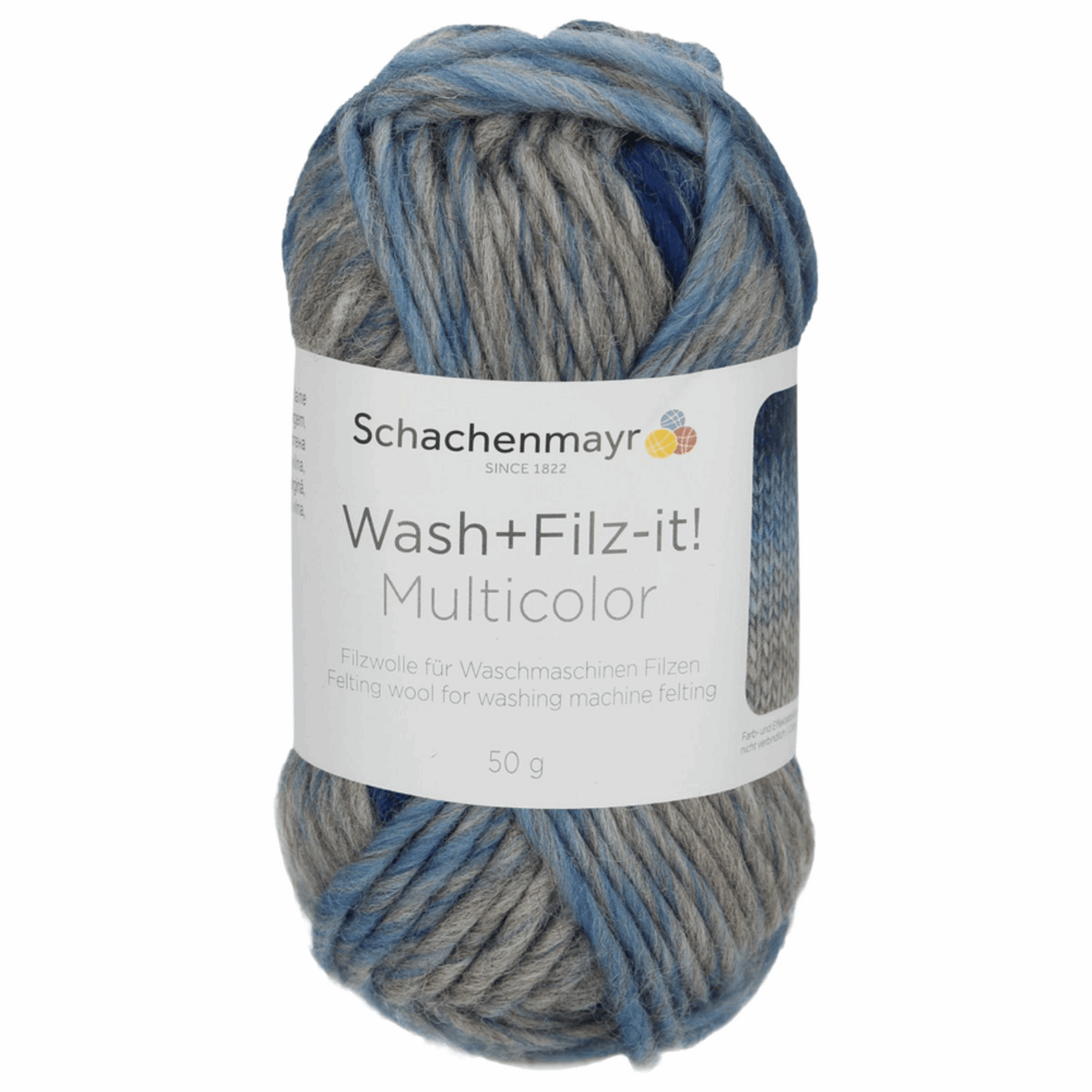 Schachenmayr Wash+Filz-It! Color 50g, 90943, color denim 262