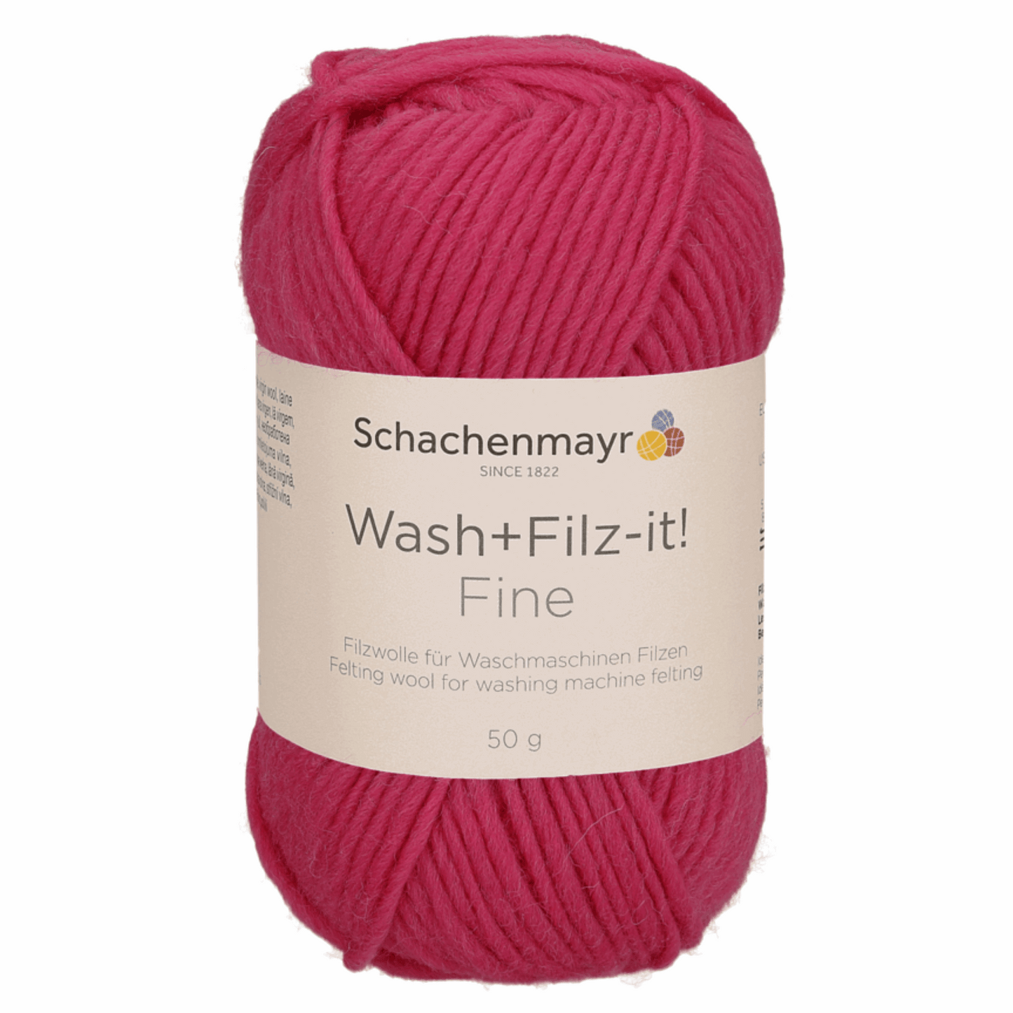 Schachenmayr Wash+Filz-It! Fine 50g, 90944, color pink 111