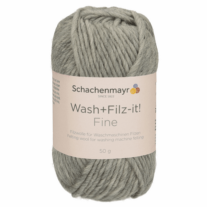 Schachenmayr Wash+Filz-It! Fine 50g, 90944, color steel 121