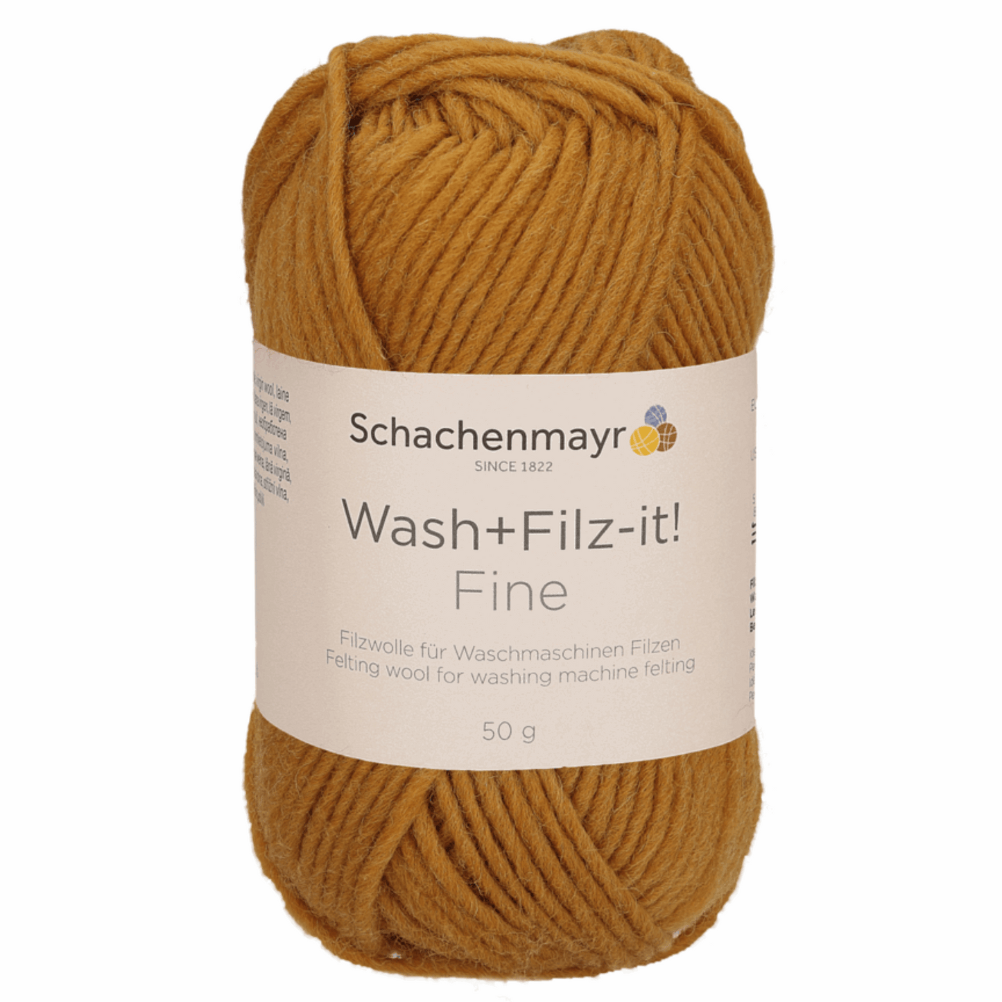 Schachenmayr Wash+Filz-It! Fine 50g, 90944, color gold 147