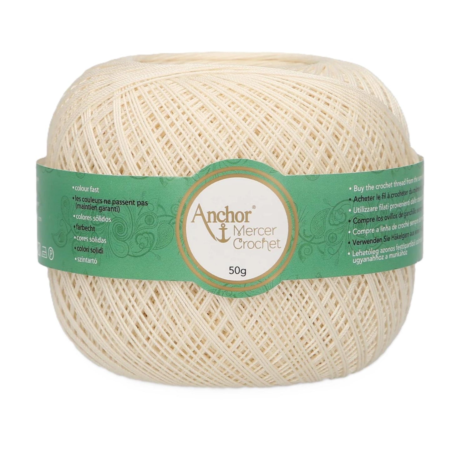 Anchor Artiste Mercer Crochet, Stärke 40, 50g