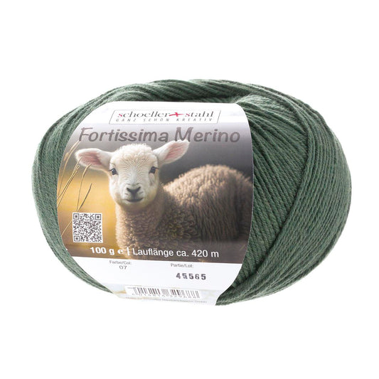 Schoeller + Stahl Fortissima 4-ply, 100g Merino, 93042, color hunting 7