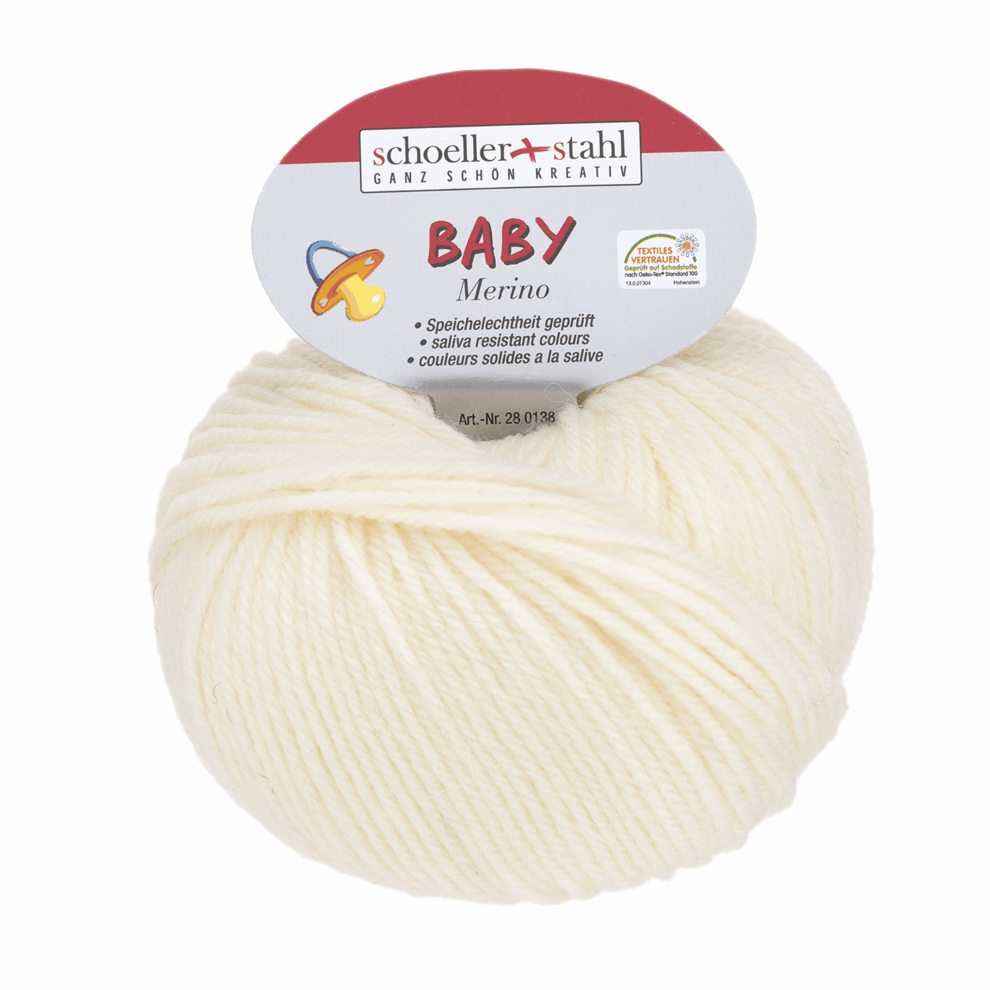 Schoeller + Stahl Baby Merino 25g, 93429, color off-white 3902