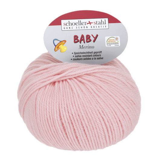 Schoeller + Stahl Baby Merino 25g, 93429, color rosé 3908