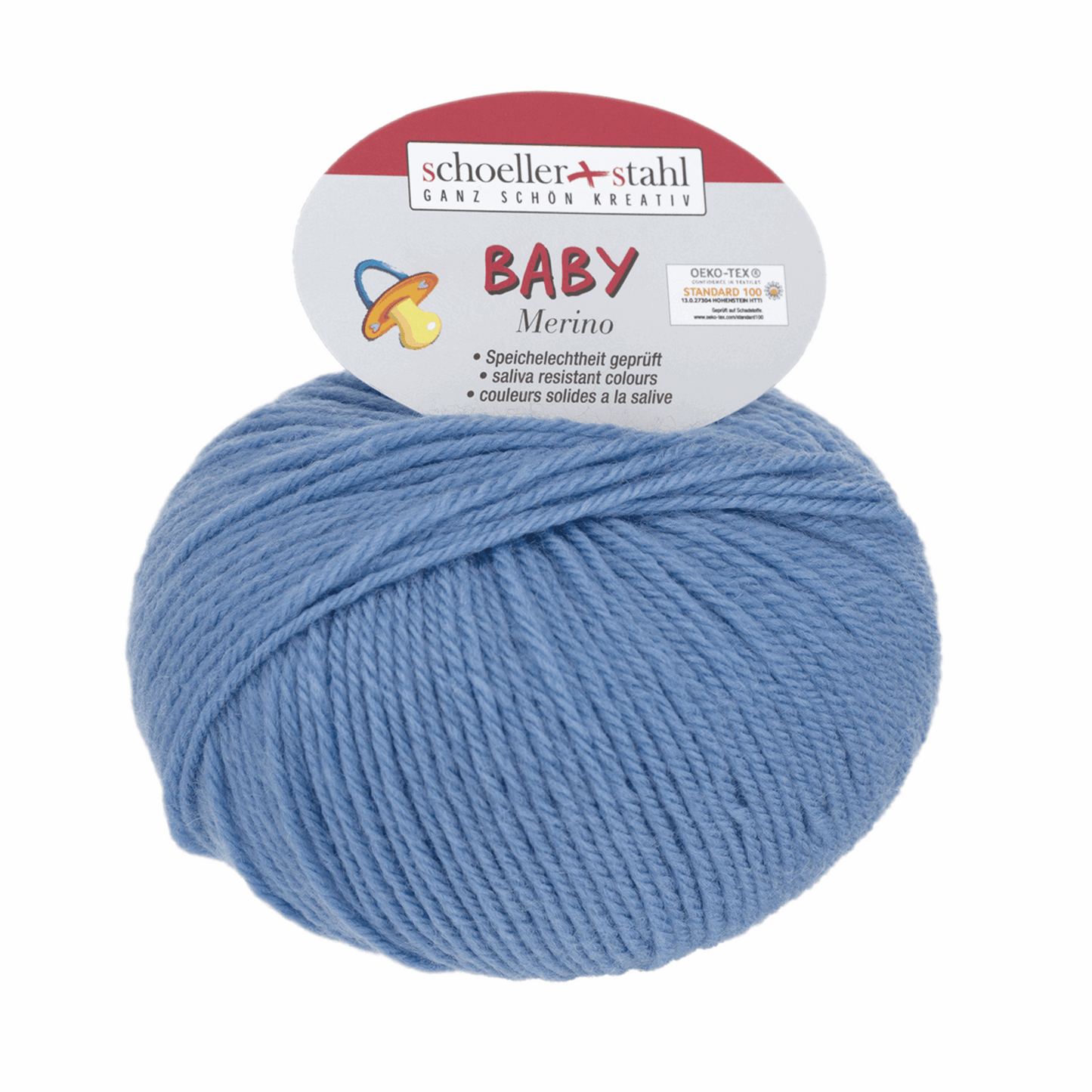 Schoeller + Stahl Baby-Merino 25g, 93429, Farbe azur 3914