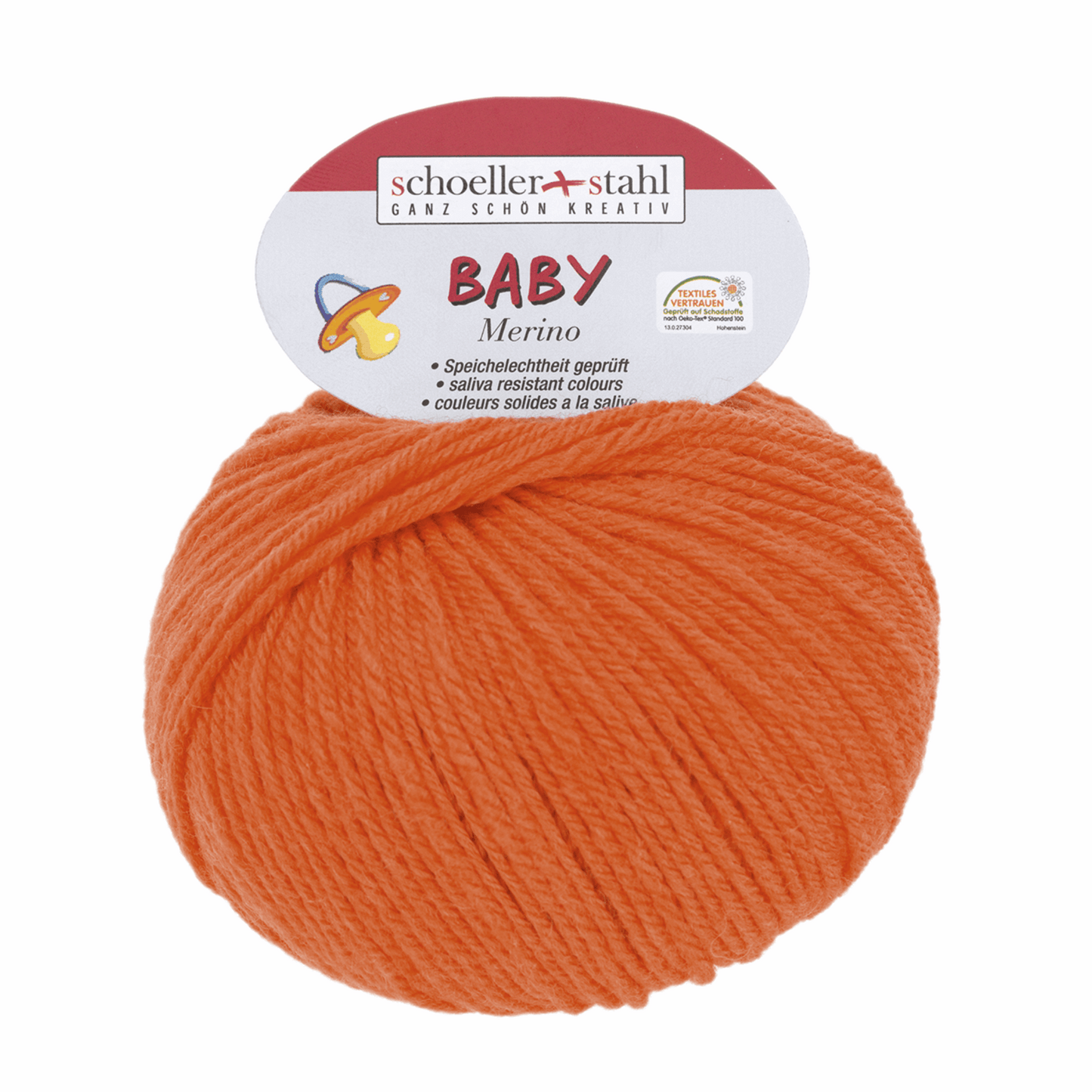 Schoeller + Stahl Baby-Merino 25g, 93429, Farbe mango 3928