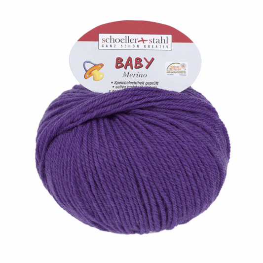 Schoeller + Stahl Baby Merino 25g, 93429, color purple 3942