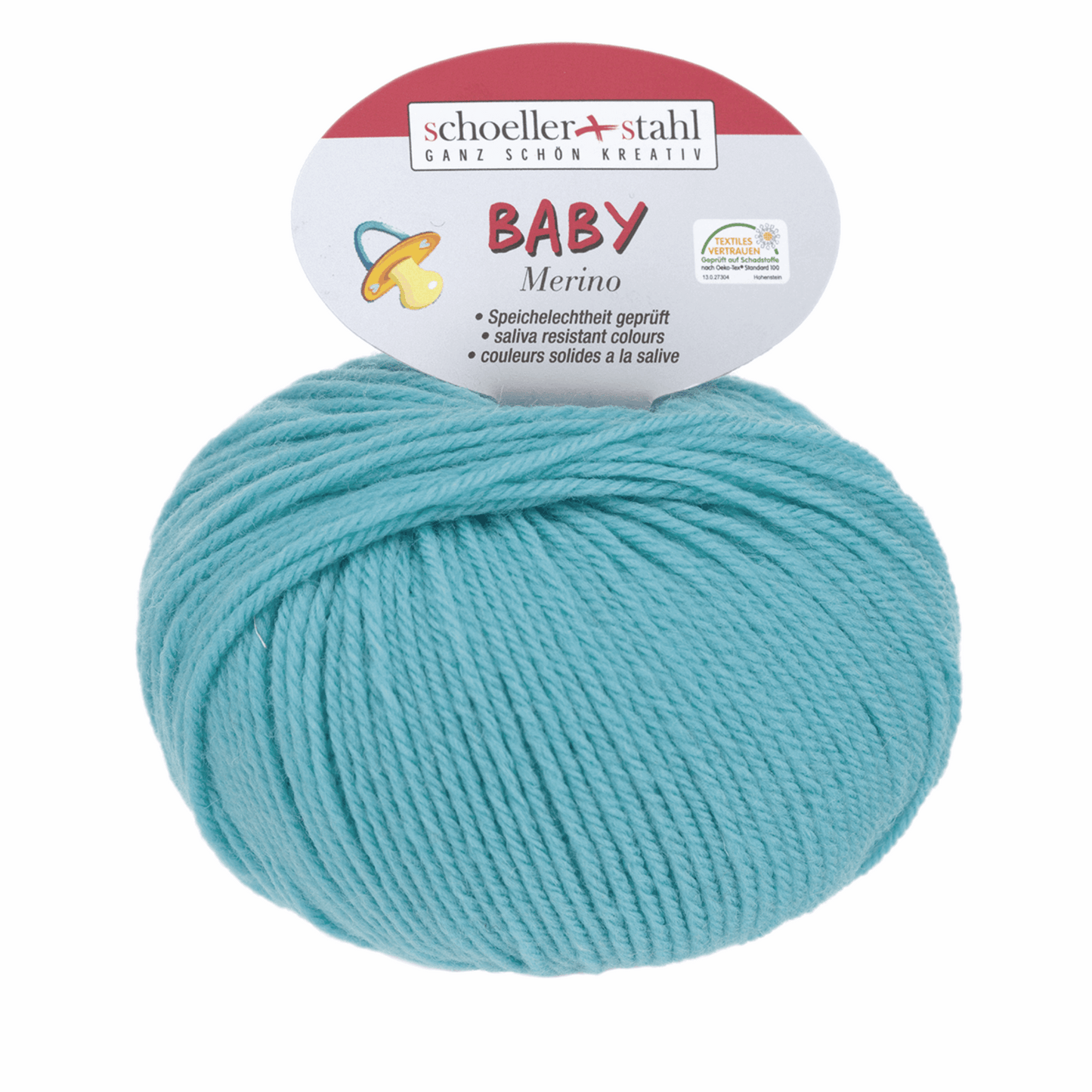 Schoeller + Stahl Baby Merino 25g, 93429, color turquoise 3943