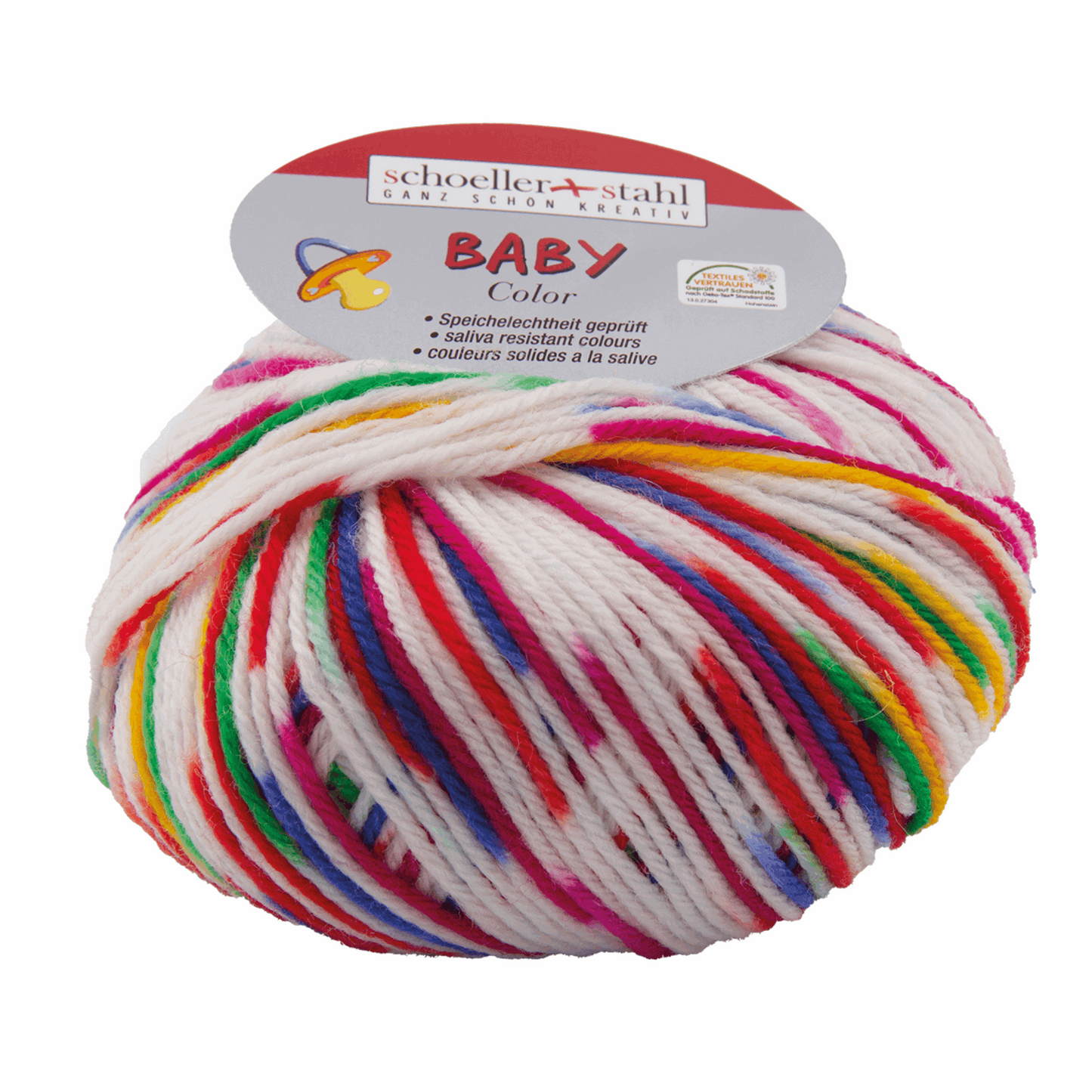 Schoeller + Stahl Baby Merino Color 25g, 93457, color clown 3985