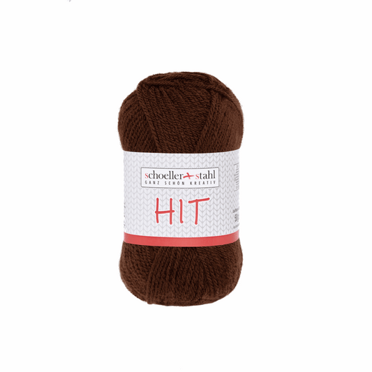 Schoeller + Stahl Hit 50g, 93657, color dark brown 17