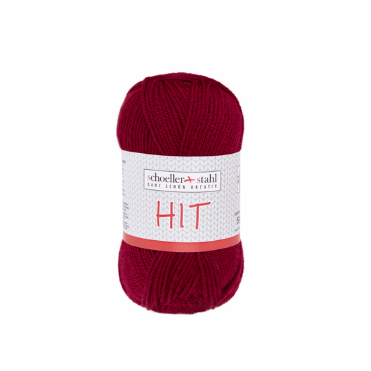 Schoeller + Stahl Hit 50g, 93657, Farbe bordeaux 32