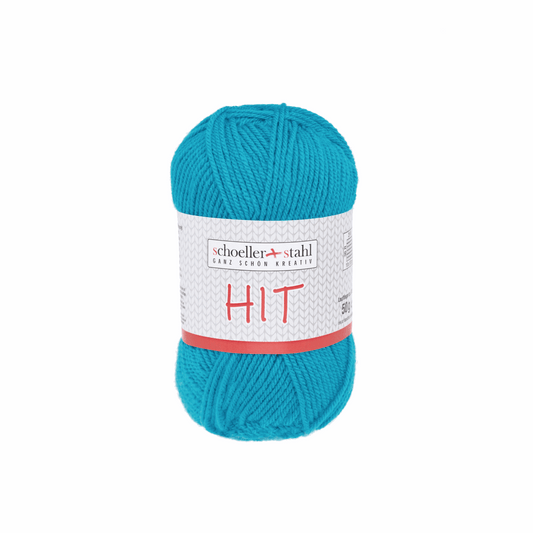 Schoeller + Stahl Hit 50g, 93657, color turquoise 37