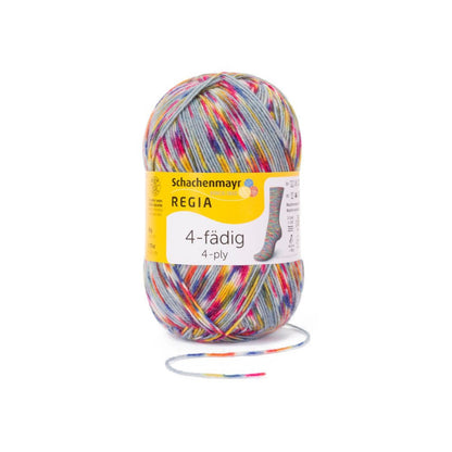 Regia 4-ply 100g, color festival color 9387, 90269