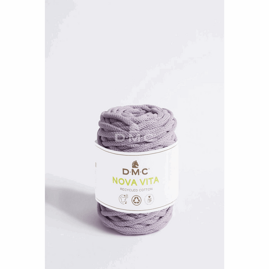 DMC Nova Vita recycled cotton, lilac, 95000, color 62