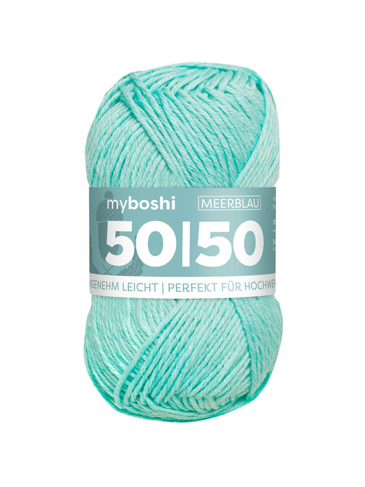 50/50 myboshi, Farbe meerblau 958