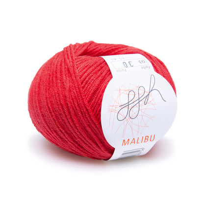 ggh Malibu, 50g, 96023, Farbe 3 rot
