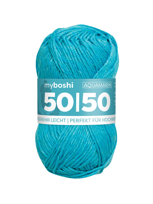 50/50 myboshi, color aquamarine 969