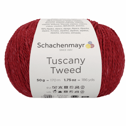 Schachenmayr Tuscany Tweed, 97002, color dahlia 36