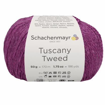Schachenmayr Tuscany Tweed, 97002, Farbe orchidee 37