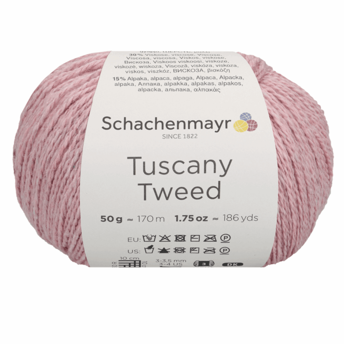 Schachenmayr Tuscany Tweed, 97002, color rose quartz 38