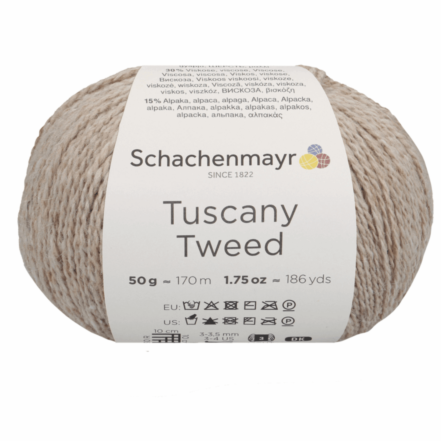 Schachenmayr Tuscany Tweed, 97002, Farbe hanf 5