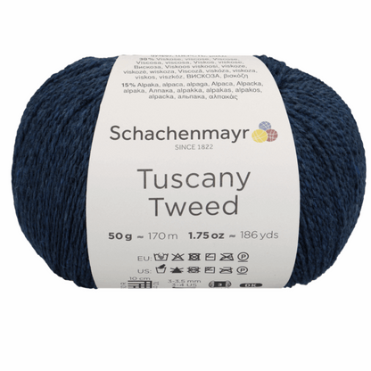 Schachenmayr Tuscany Tweed, 97002, color indigo 51