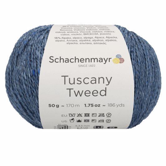Schachenmayr Tuscany Tweed, 97002, Farbe jeans 52