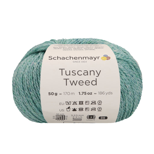 Schachenmayr Tuscany Tweed, 97002, color 67 mint
