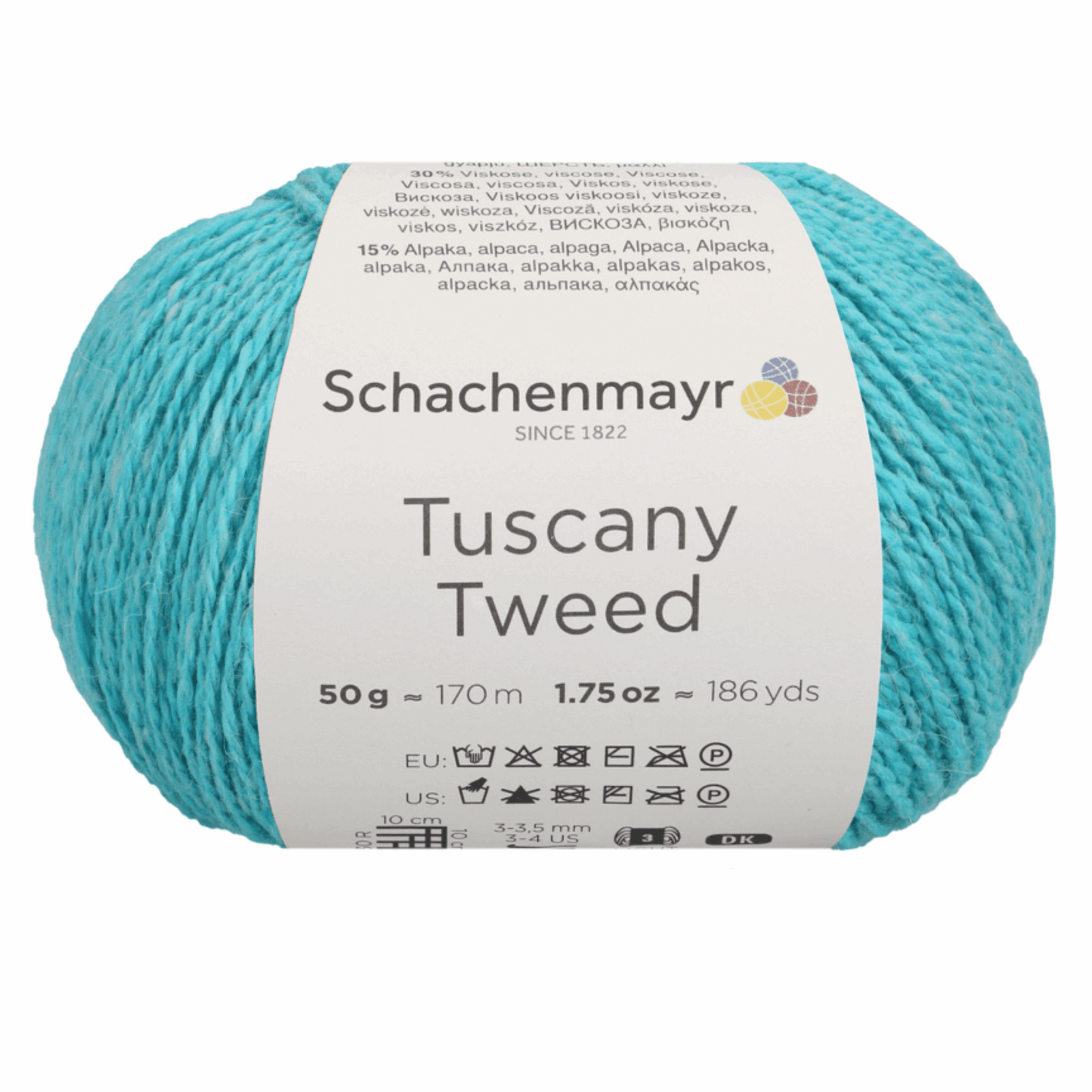 Schachenmayr Tuscany Tweed, 97002, Farbe türkis 68