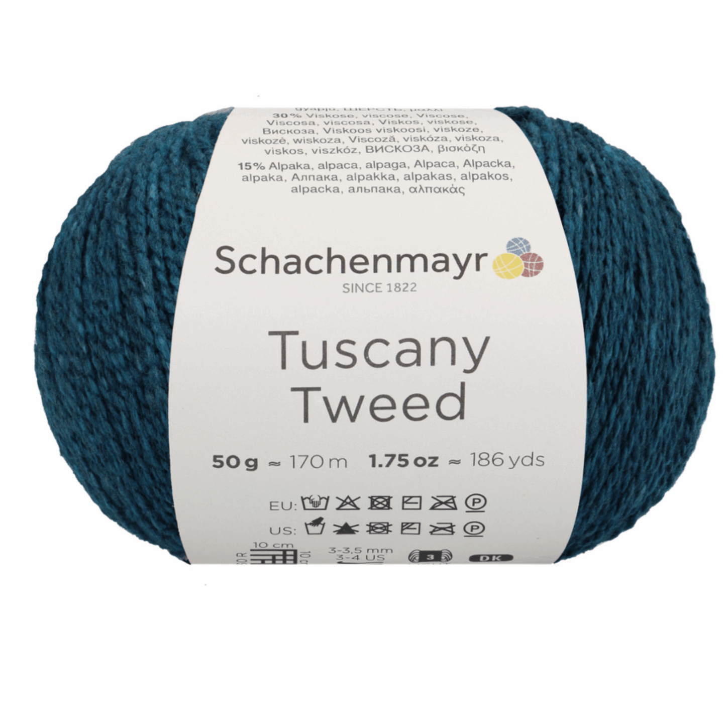 Schachenmayr Tuscany Tweed, 97002, Farbe petrol 69