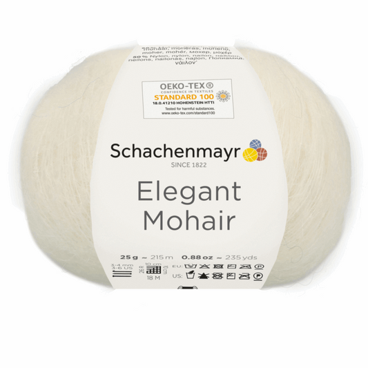 Schachenmayr Elegant Mohair 25g, 97003, color natural 2