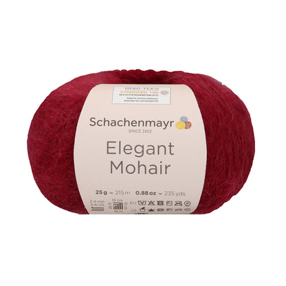 Elegant Mohair 25g, 97003, Farbe 32 wein