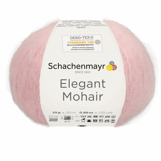 Schachenmayr Elegant Mohair 25g, 97003, color pink 35