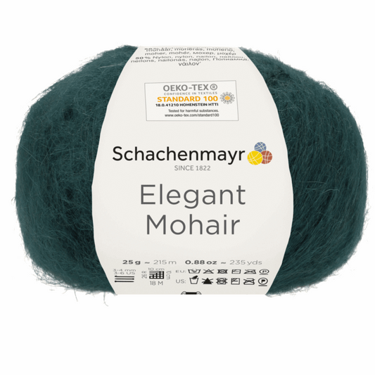 Schachenmayr Elegant Mohair 25g, 97003, color petrol 69