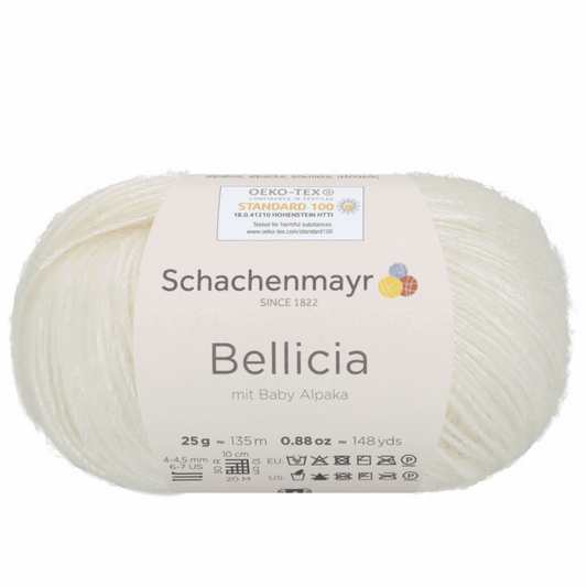 Schachenmayr Bellicia 25g, 97005, color natural 2