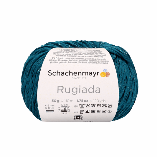 Schachenmayr Rugiada 50g, 97007, Farbe petrol 69