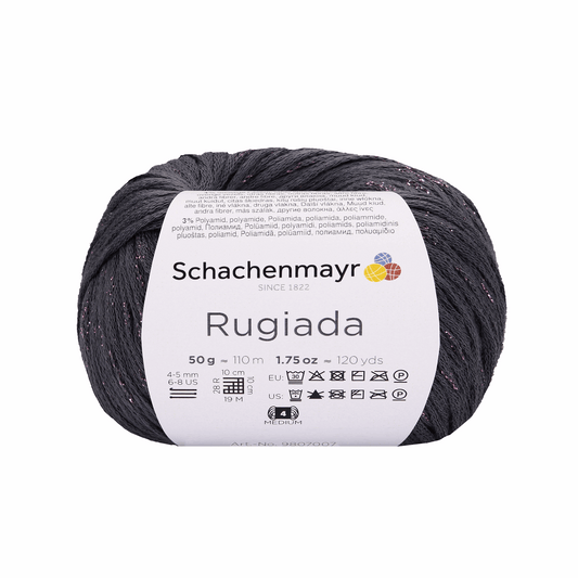 Schachenmayr Rugiada 50g, 97007, Farbe asphalt 92